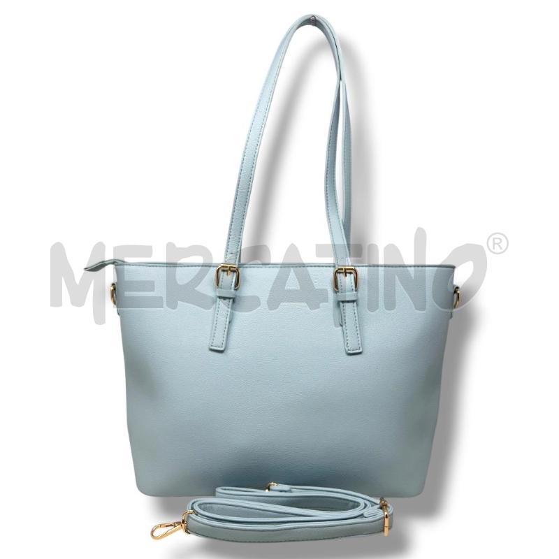 BORSA DONNA AZZURRA SIMILP MANICI REGOLABILI  | Mercatino dell'Usato Rivoli 2