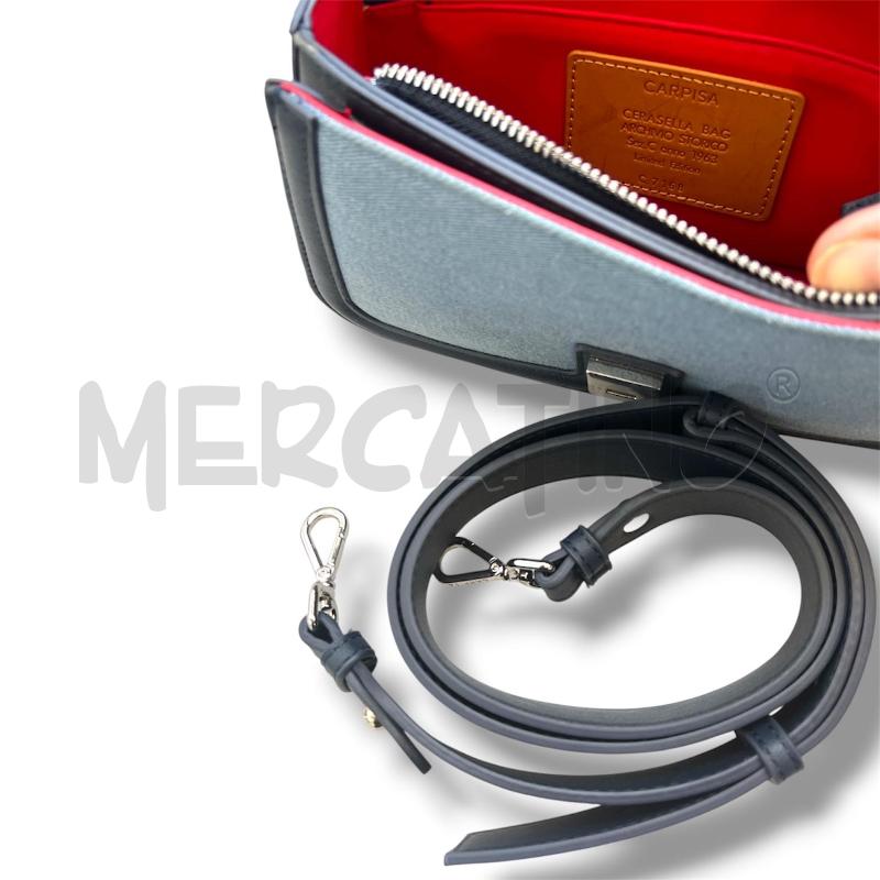 BORSA DONNA CARPISA CERASELLA BAG LIMITED EDITION BLU JEANS | Mercatino dell'Usato Rivoli 5