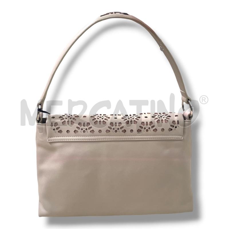 BORSA DONNA CULT BEIGE TRAFORATA  | Mercatino dell'Usato Rivoli 3