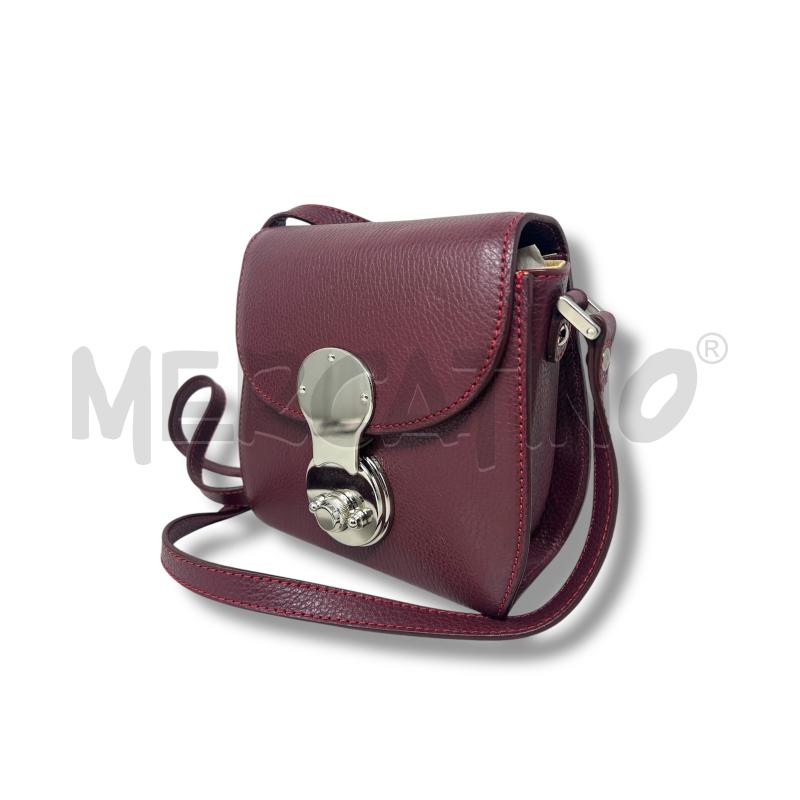 BORSA DONNA DE WAN BORDEAUX TRACOLLA | Mercatino dell'Usato Rivoli 2