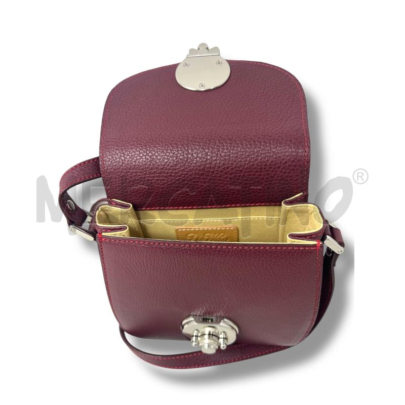 BORSA DONNA DE WAN BORDEAUX TRACOLLA | Mercatino dell'Usato Rivoli 3