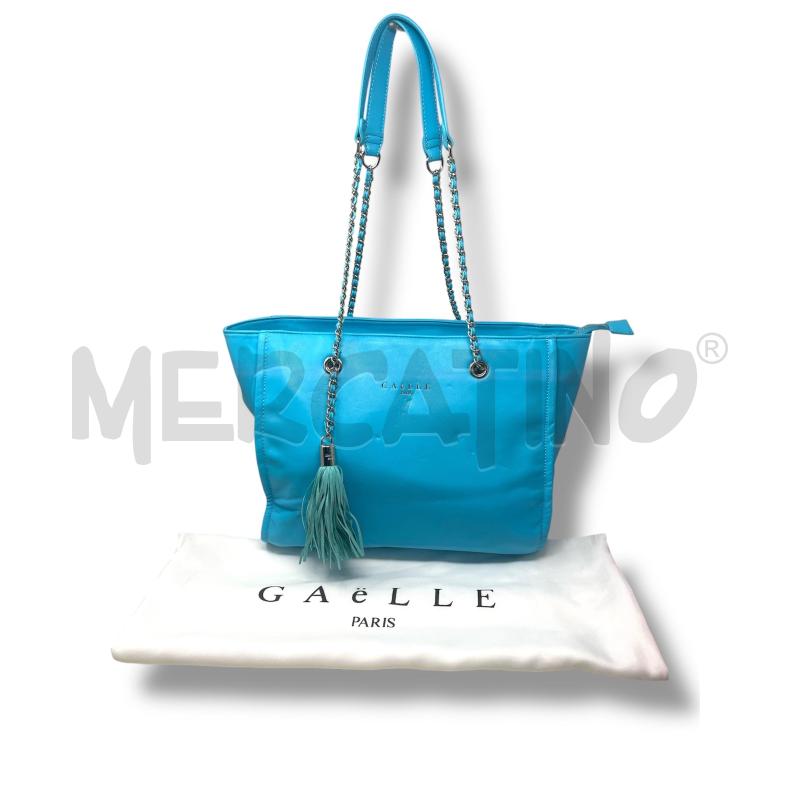 BORSA DONNA GAELLE CELESTE | Mercatino dell'Usato Rivoli 1
