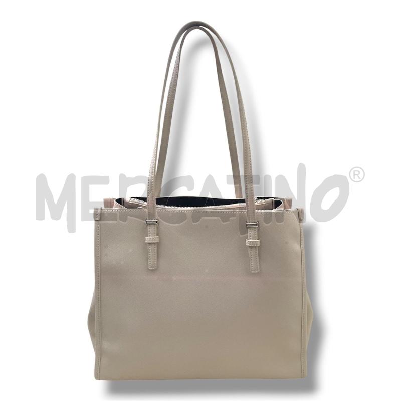 BORSA DONNA GIO CELLINI SHOPPER AVORIO | Mercatino dell'Usato Rivoli 3