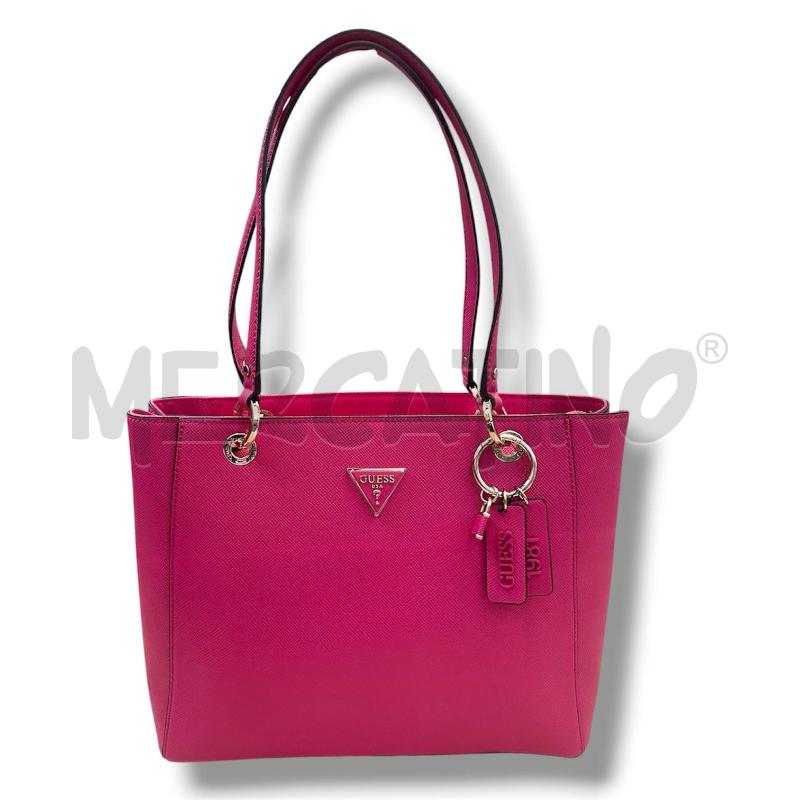 BORSA DONNA GUESS FUCSIA DUE CIONDOLI | Mercatino dell'Usato Rivoli 2
