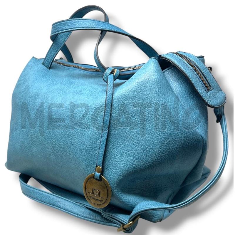 BORSA DONNA JGL JUST GLAMOUR PETROLIO CHIARO | Mercatino dell'Usato Rivoli 4