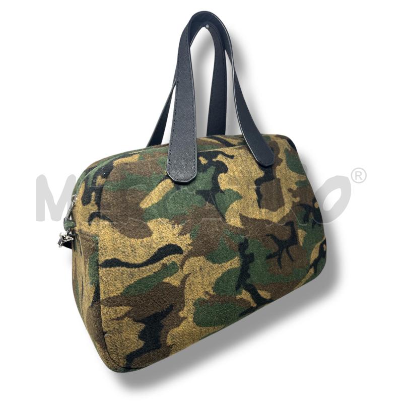 BORSA DONNA JU STO MIMETICA LANA COTTA  | Mercatino dell'Usato Rivoli 1