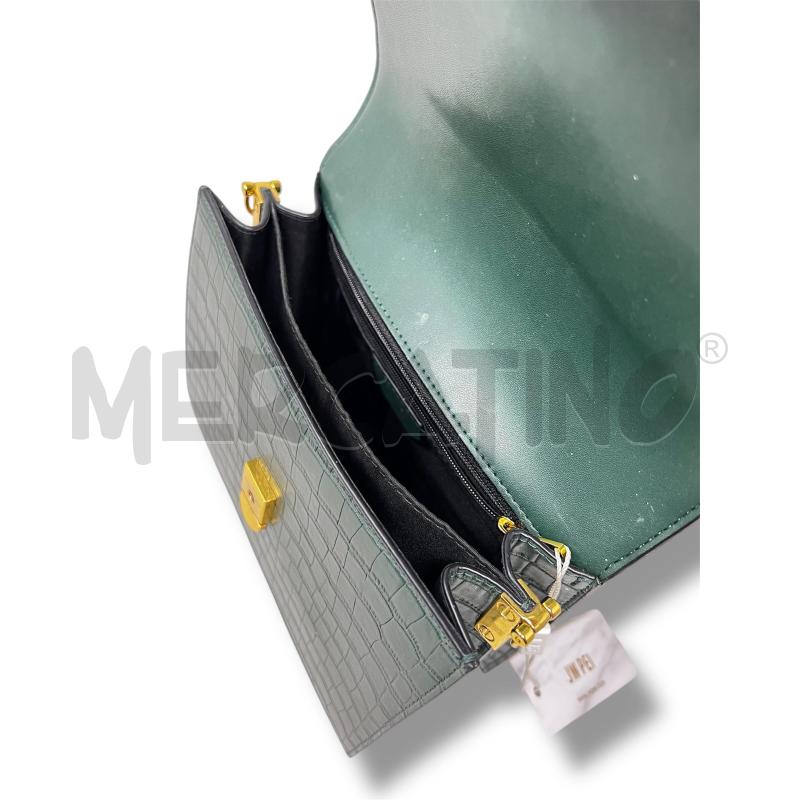 BORSA DONNA JW PEI VERDE SIMILPELLE STAMPA RETTILE  | Mercatino dell'Usato Rivoli 5