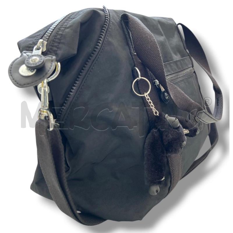 BORSA DONNA KIPLING NERA A SPALLA CON TRACOLLA | Mercatino dell'Usato Rivoli 2