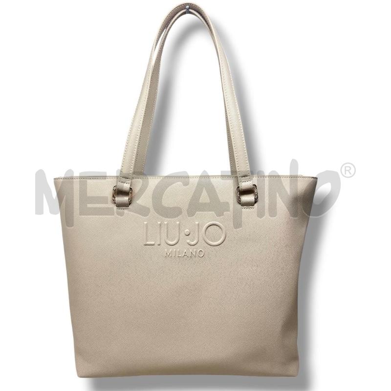 BORSA DONNA LIU JO TORTORA LOGO RILIEVO | Mercatino dell'Usato Rivoli 2