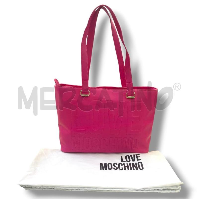 BORSA DONNA LOVE MOSCHINO FUCSIA | Mercatino dell'Usato Rivoli 1