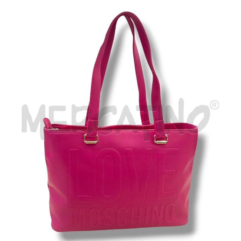 BORSA DONNA LOVE MOSCHINO FUCSIA | Mercatino dell'Usato Rivoli 2