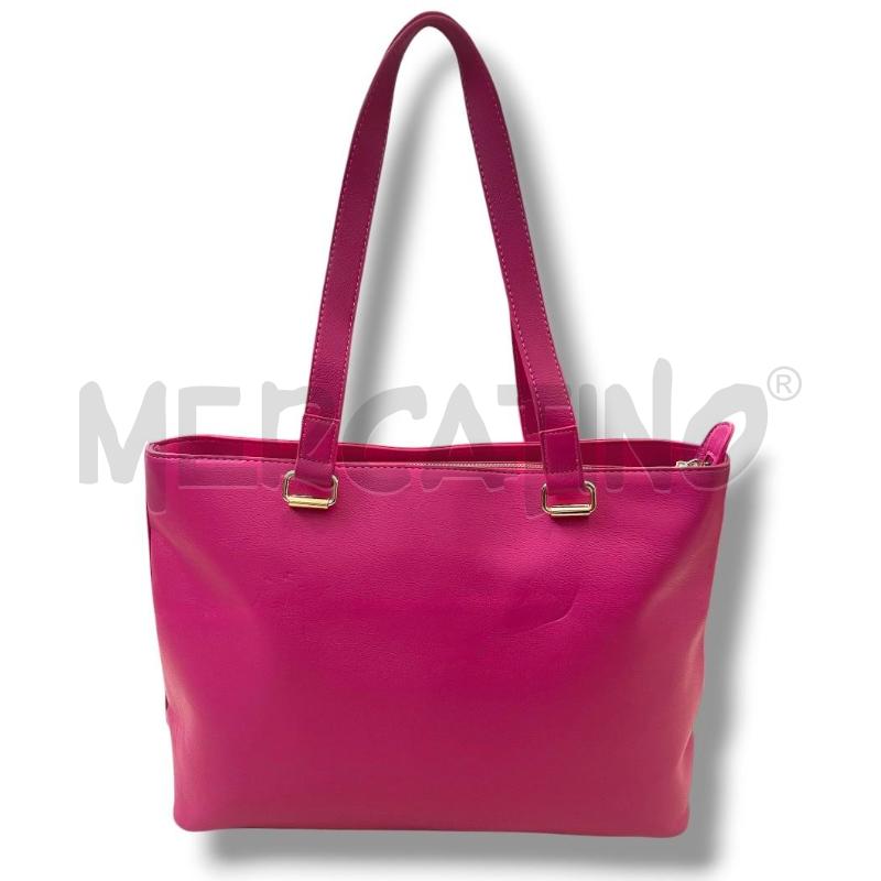 BORSA DONNA LOVE MOSCHINO FUCSIA | Mercatino dell'Usato Rivoli 4
