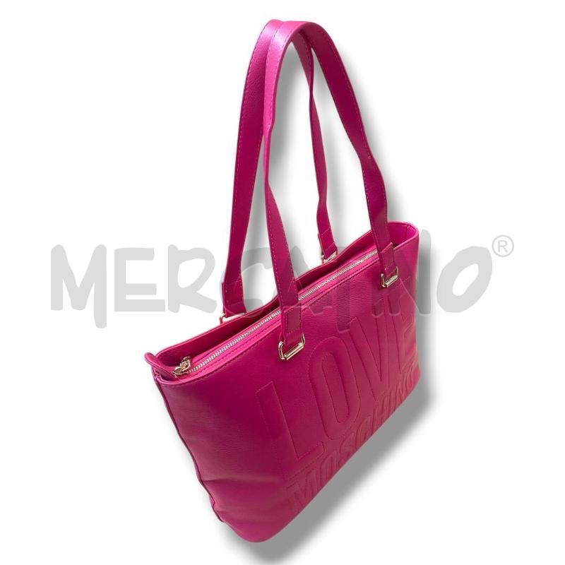 BORSA DONNA LOVE MOSCHINO FUCSIA | Mercatino dell'Usato Rivoli 5
