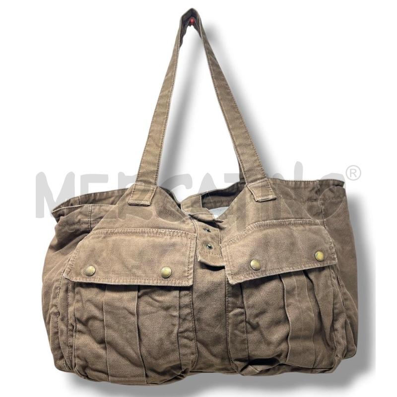 BORSA DONNA MAX&CO MARRONE DUE TASCHE  | Mercatino dell'Usato Rivoli 1