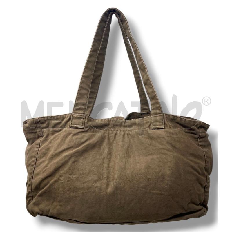 BORSA DONNA MAX&CO MARRONE DUE TASCHE  | Mercatino dell'Usato Rivoli 3