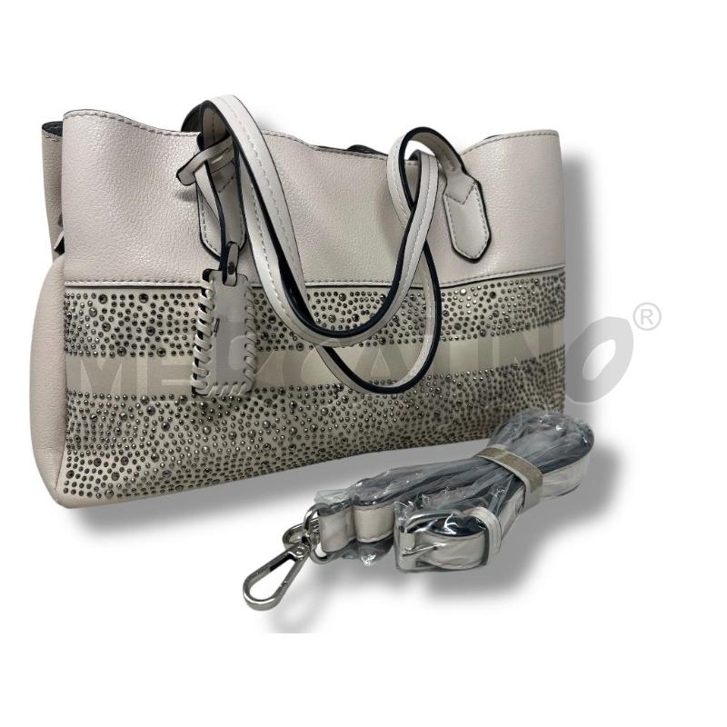 BORSA DONNA MELLUSO GHIACCIO BRILL PELLE | Mercatino dell'Usato Rivoli 1