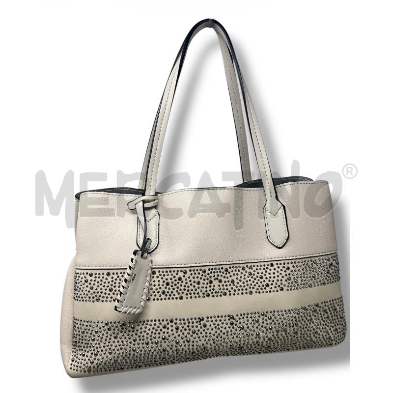 BORSA DONNA MELLUSO GHIACCIO BRILL PELLE | Mercatino dell'Usato Rivoli 3