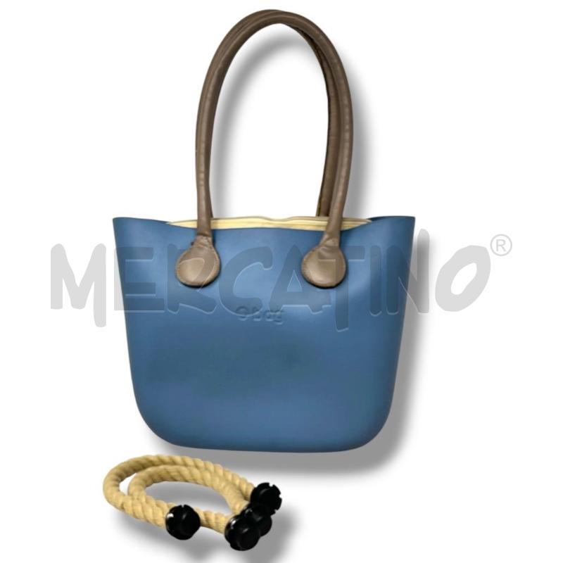 BORSA DONNA O BAG CART DA ZUCCHERO MANICI TORTORA | Mercatino dell'Usato Rivoli 1