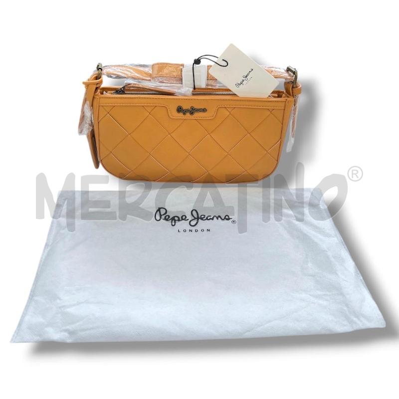 BORSA DONNA PEPE JEANS OCRA INTRECCIO | Mercatino dell'Usato Rivoli 1