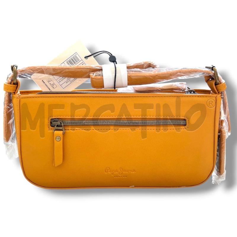 BORSA DONNA PEPE JEANS OCRA INTRECCIO | Mercatino dell'Usato Rivoli 3