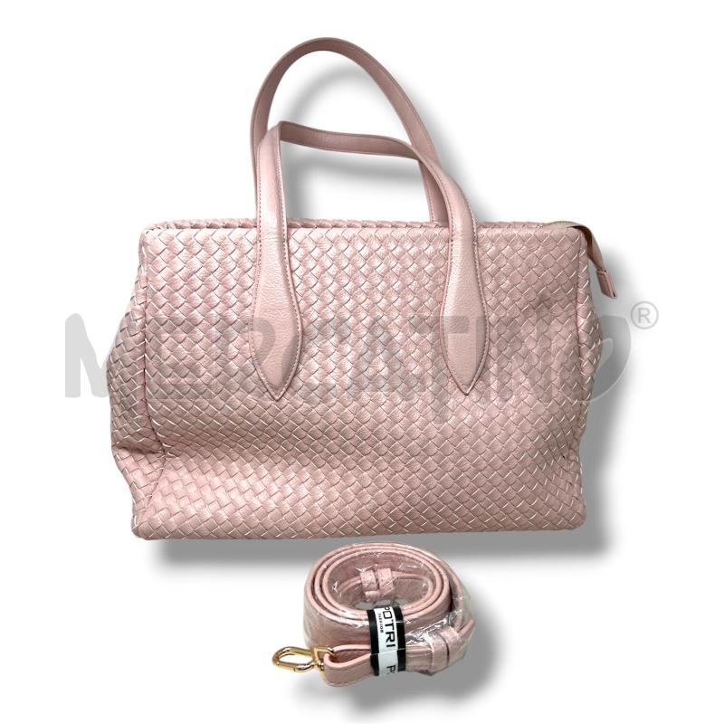 BORSA DONNA ROSA SIMILP INTRECCIO  | Mercatino dell'Usato Rivoli 1