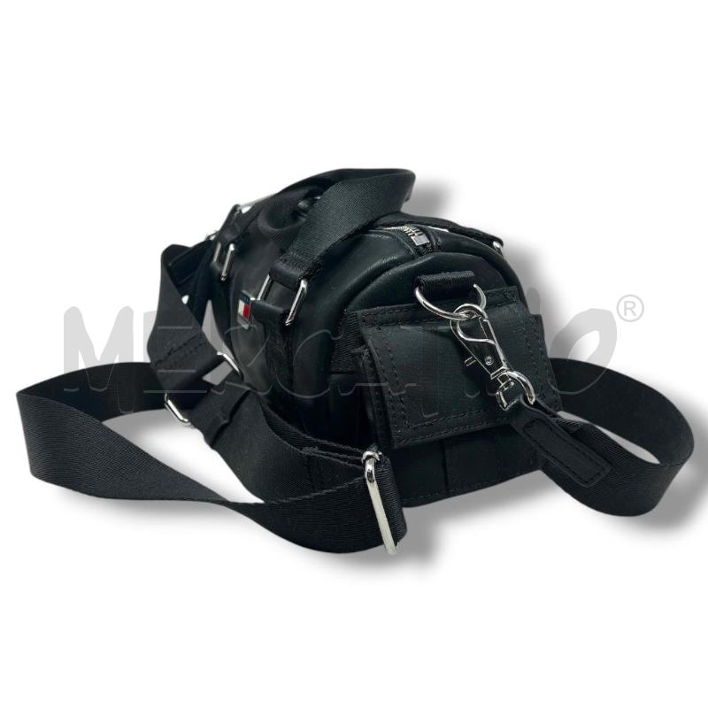 BORSA DONNA TOMMY HILFIGER NERA ZIP DORATE  | Mercatino dell'Usato Rivoli 2