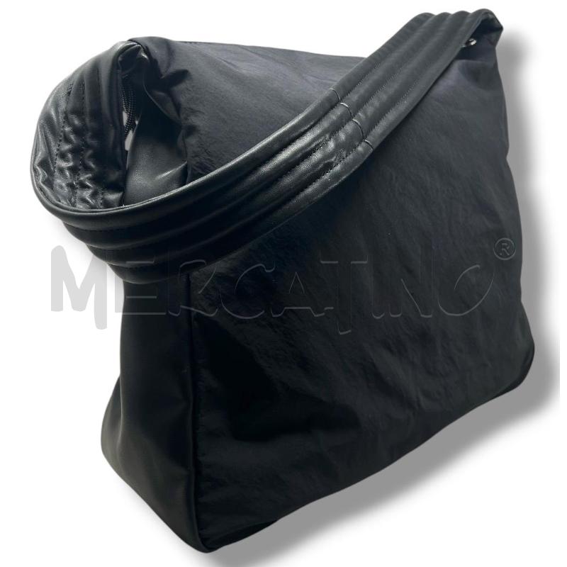 BORSA DONNA TOMMY JEANS NERA TESSUTO E SIMILPELLE | Mercatino dell'Usato Rivoli 2