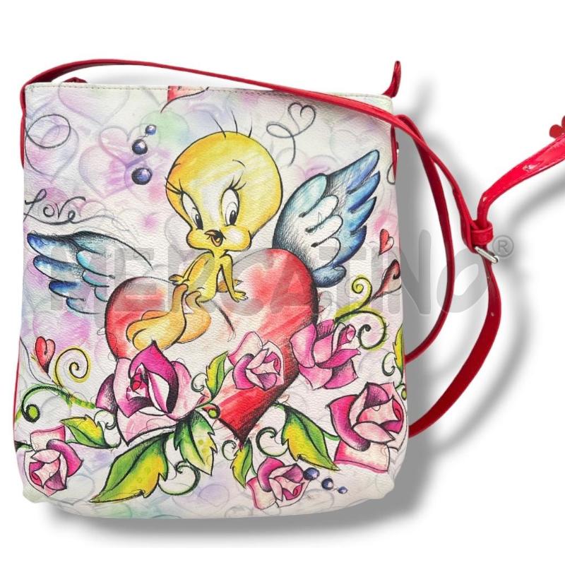 BORSA DONNA TRACOLLA BRACCIALINI LOONEY TUNES LOVELOCK | Mercatino dell'Usato Rivoli 3