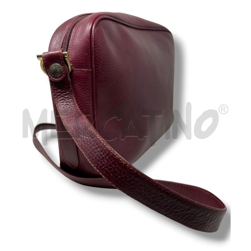 BORSA TRACOLLA DONNA MUST DE CARTIER BORDEAUX | Mercatino dell'Usato Rivoli 2