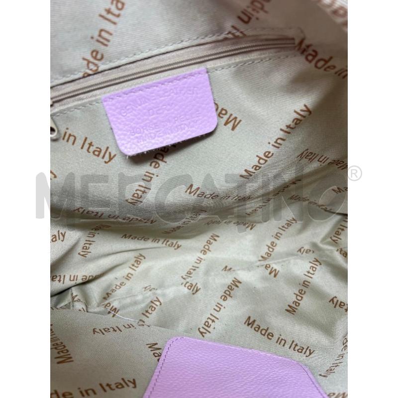 BORSA ZAINO DONNA DERY ROSA PELLE | Mercatino dell'Usato Rivoli 4