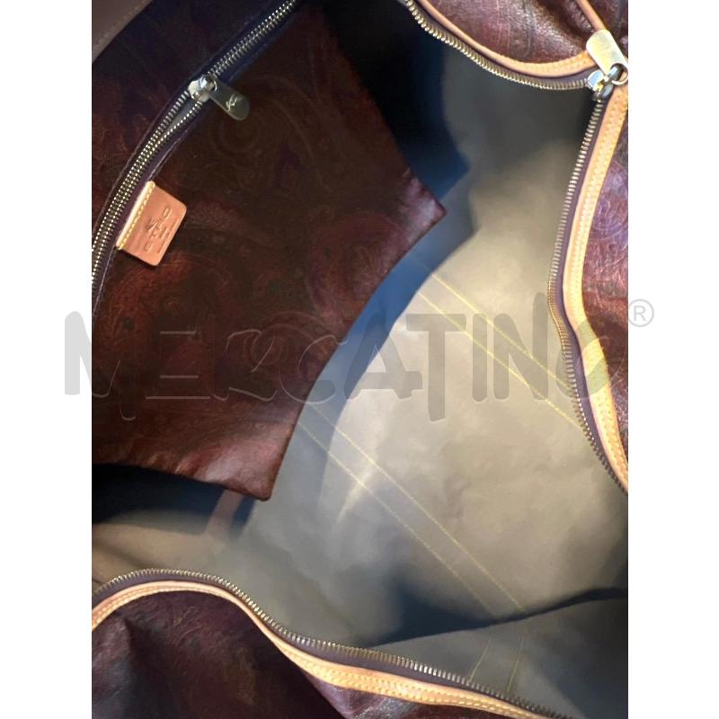 BORSONE DA VIAGGIO ETRÒ VINTAGE - SENZA TRACOLLA - 60CM X 30H X 30 | Mercatino dell'Usato Rivoli 5