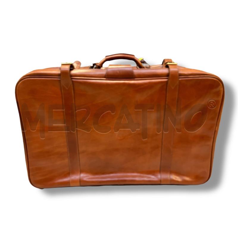 BORSONE PELLE MARIANELLI MARRONE 75X50X15 | Mercatino dell'Usato Rivoli 4