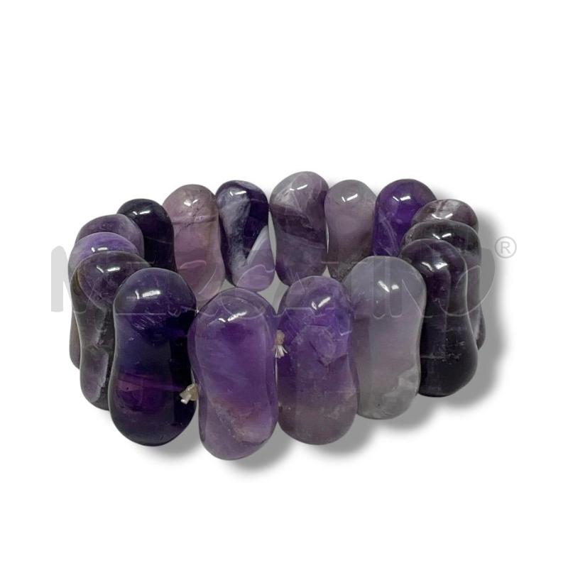 BRACCIALE AMETISTA ELASTICO | Mercatino dell'Usato Rivoli 2