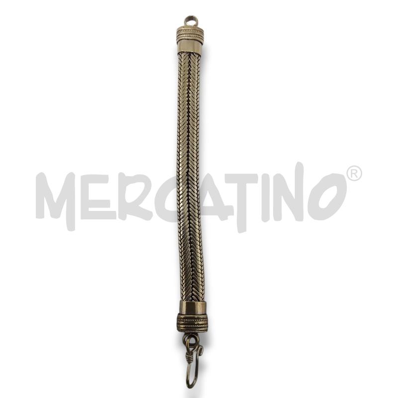 BRACCIALE ARGENTONE LARGO PIATTO | Mercatino dell'Usato Rivoli 2