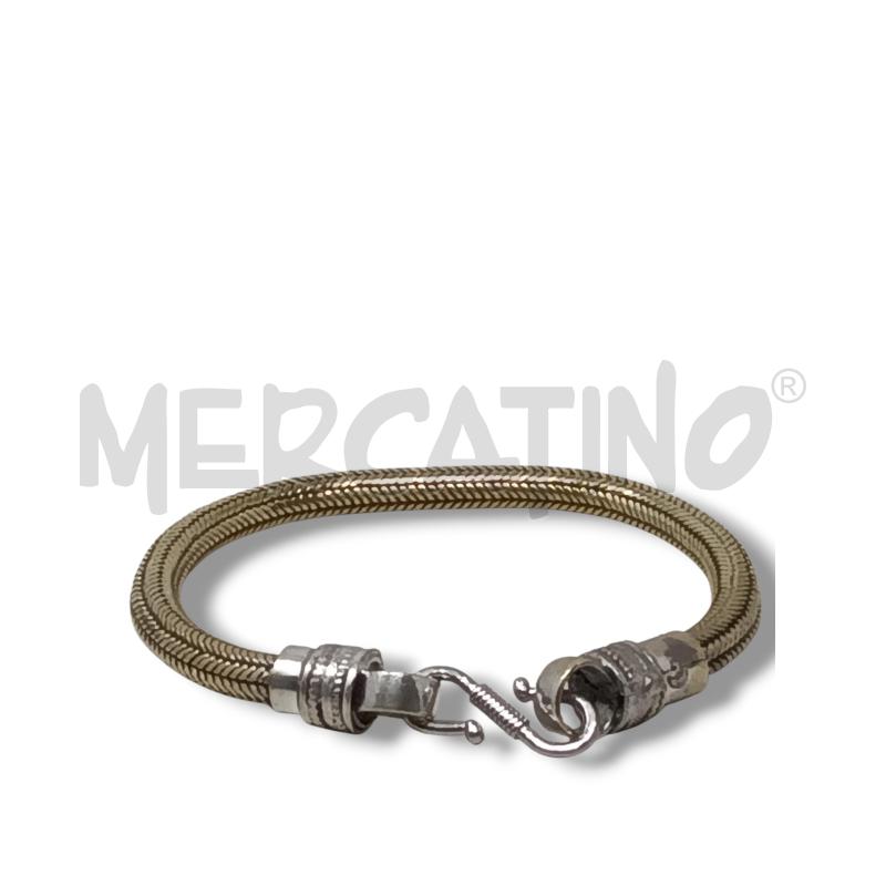 BRACCIALE ARGENTONE SNAKE | Mercatino dell'Usato Rivoli 1