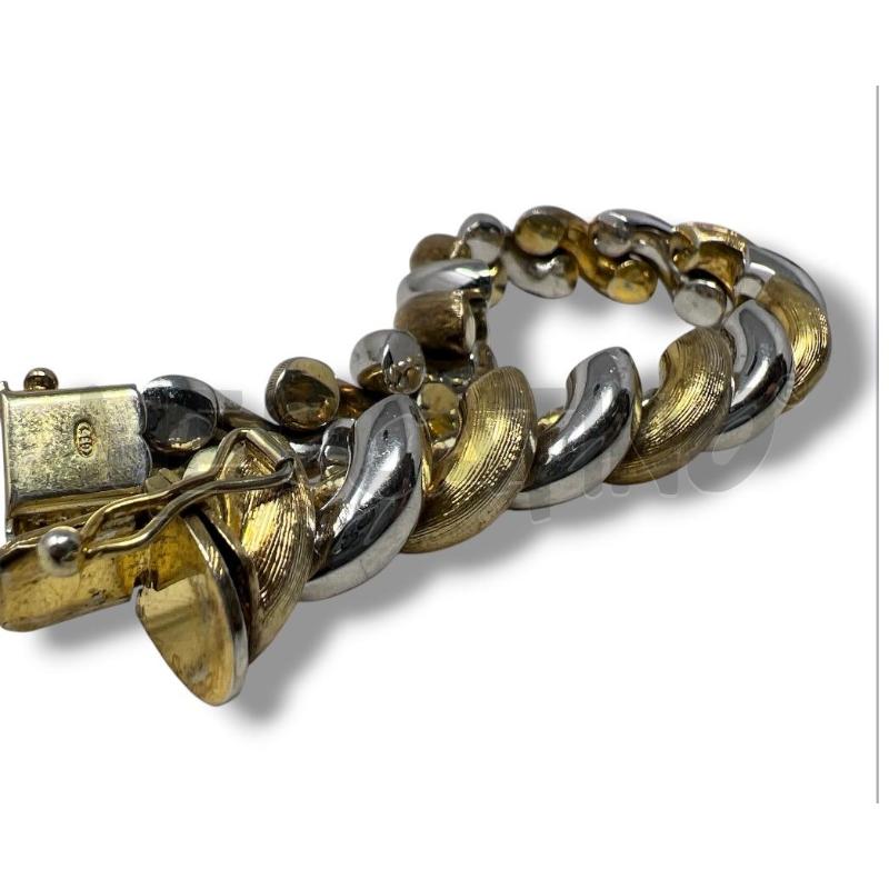 BRACCIALE ARG 835 ARGENTATO DORATO ONDE | Mercatino dell'Usato Rivoli 3