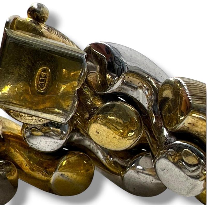 BRACCIALE ARG 835 ARGENTATO DORATO ONDE | Mercatino dell'Usato Rivoli 4