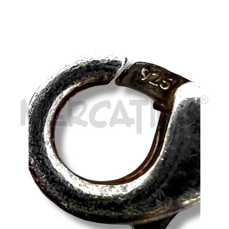 BRACCIALE ARG 925PEPITE SFACCETTATE GRANDI E PICCOLE 20CM | Mercatino dell'Usato Rivoli 3