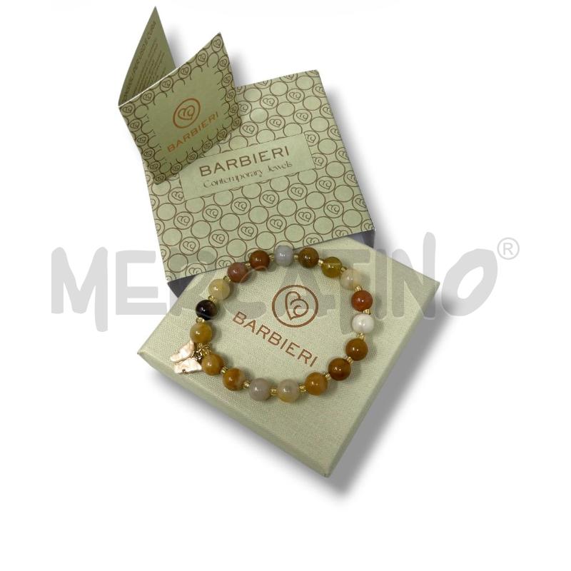 BRACCIALE BARBIERI QUARZI VARI FARFALLA CIONDOLO | Mercatino dell'Usato Rivoli 2