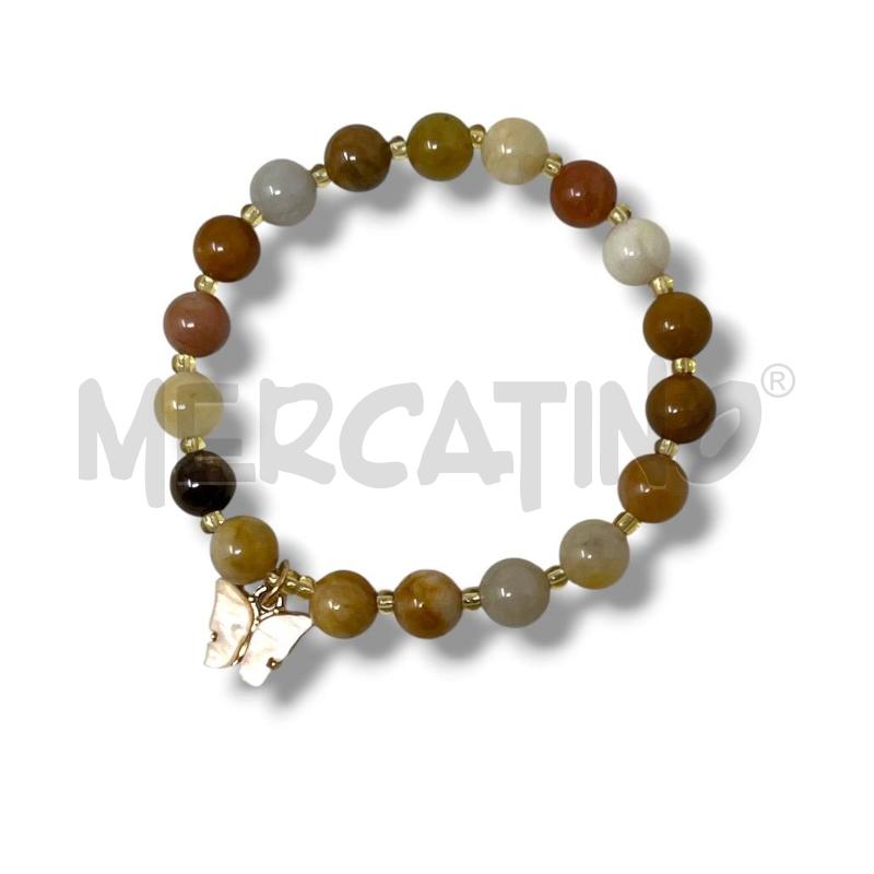 BRACCIALE BARBIERI QUARZI VARI FARFALLA CIONDOLO | Mercatino dell'Usato Rivoli 3