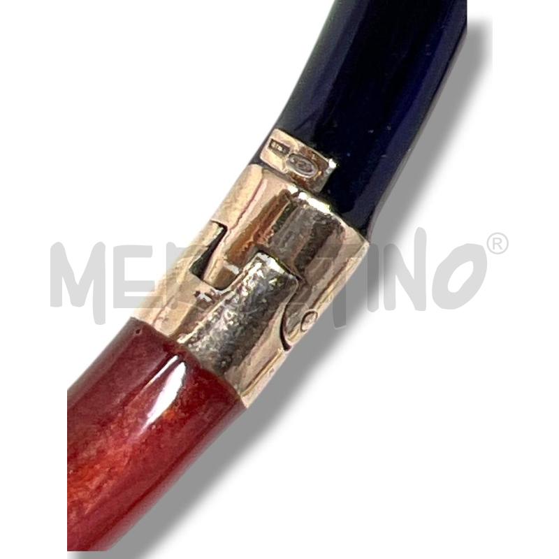BRACCIALE BU ROSSO INSERTI ARG.925  | Mercatino dell'Usato Rivoli 3