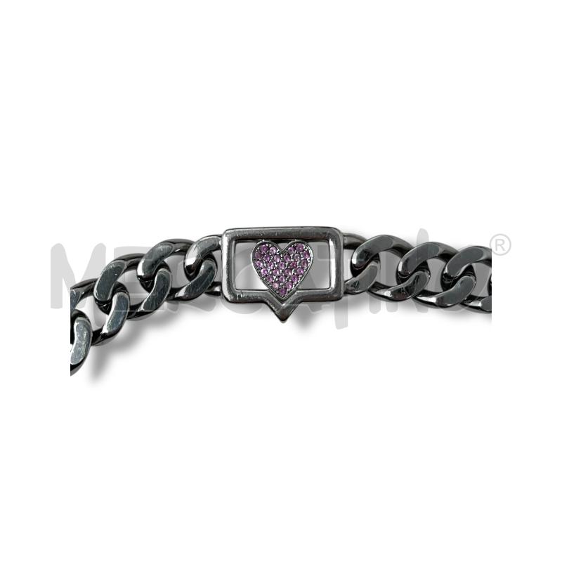 BRACCIALE CHIARA FERRAGNI COLLEZIONE CHAIN CATENA CUORE | Mercatino dell'Usato Rivoli 2