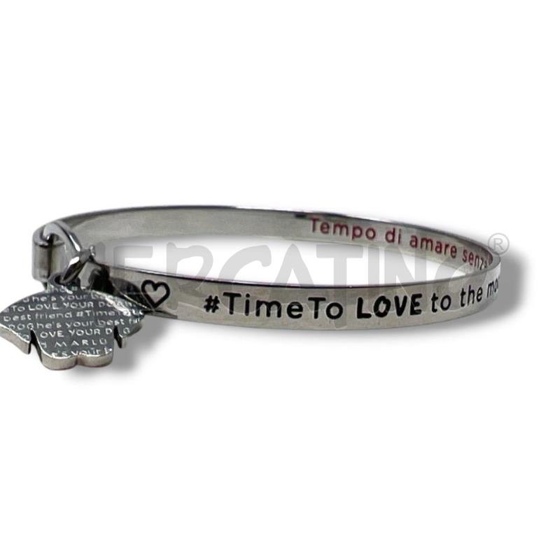 BRACCIALE MARLU CAGNOLINO PENDENTE TEMPO DI AMARE.. | Mercatino dell'Usato Rivoli 2