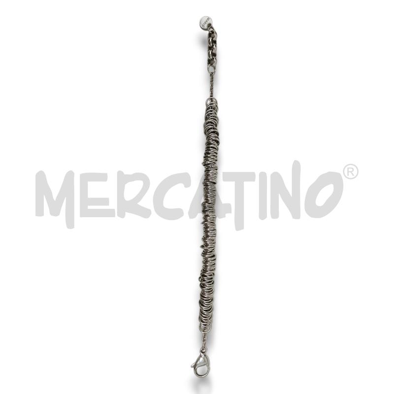 BRACCIALE MARLU MULTICERCHI ACCIAIO | Mercatino dell'Usato Rivoli 2
