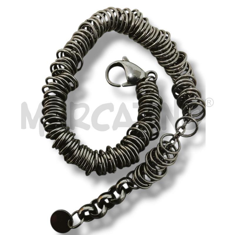 BRACCIALE MARLU MULTICERCHI ACCIAIO | Mercatino dell'Usato Rivoli 3
