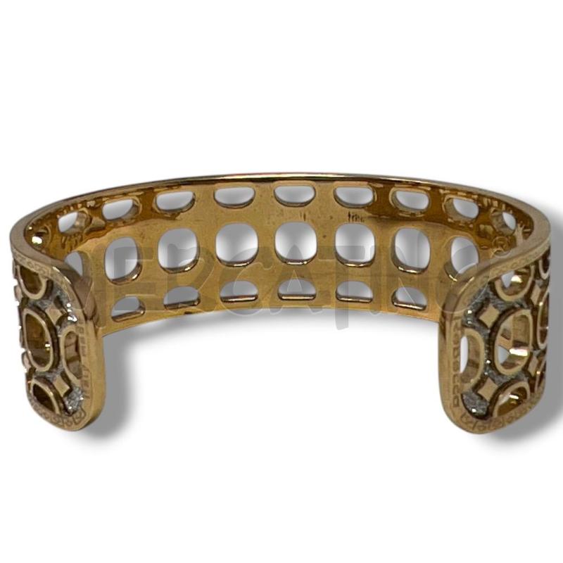 BRACCIALE REBECCA RIGIDO SEVENTIES DORATO GEOMETRIE | Mercatino dell'Usato Rivoli 3