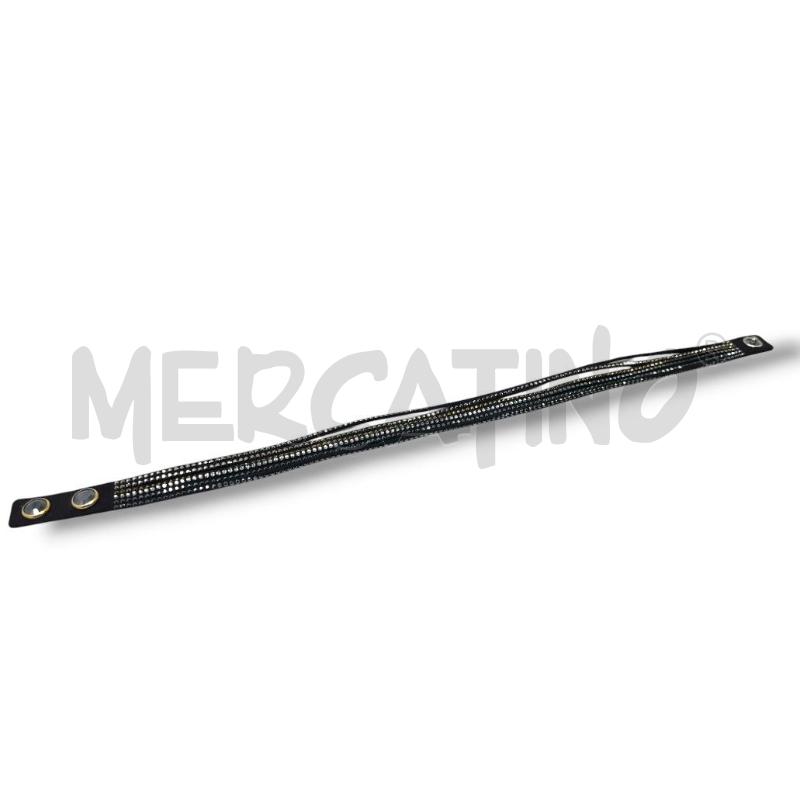 BRACCIALE SWAROVSKI 6 FILI DORATO ARGENTATO | Mercatino dell'Usato Rivoli 3