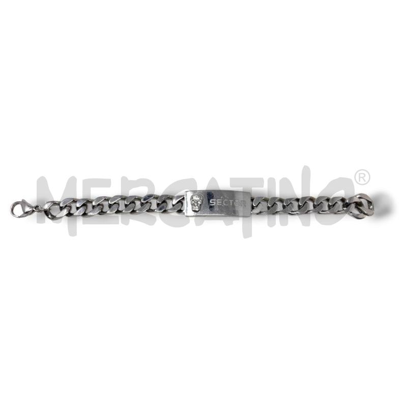 BRACCIALE UOMO SECTOR CATENA TESCHIO 22.5CM | Mercatino dell'Usato Rivoli 3