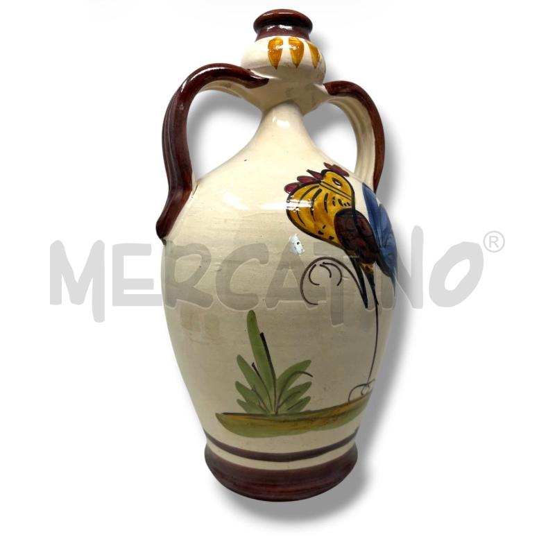 BROCCA 2 MANICI PUGLIESE GALLETTO TERRACOTTA 30CM | Mercatino dell'Usato Rivoli 2
