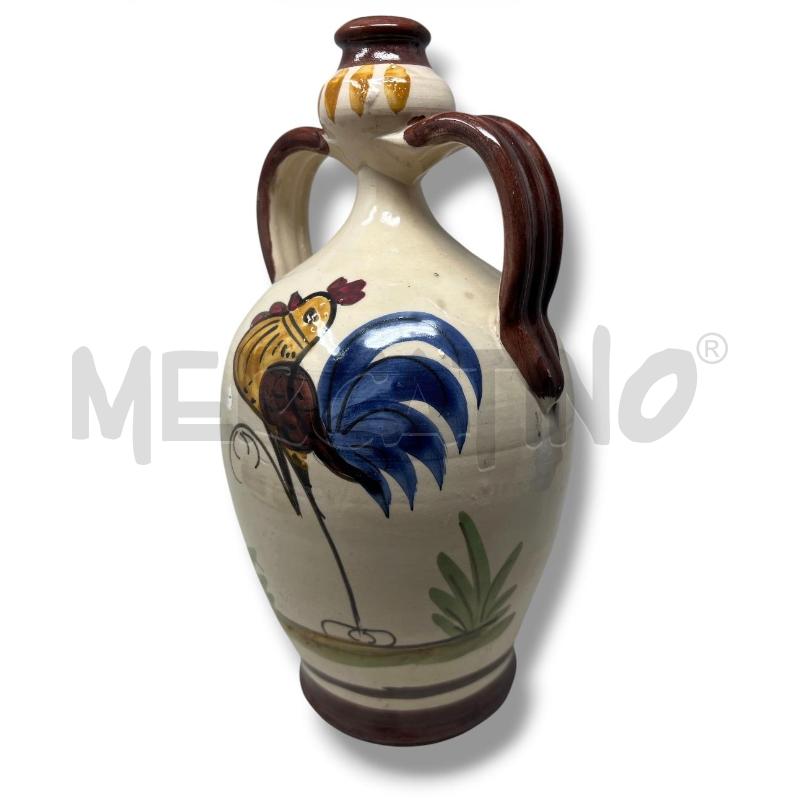 BROCCA 2 MANICI PUGLIESE GALLETTO TERRACOTTA 30CM | Mercatino dell'Usato Rivoli 3